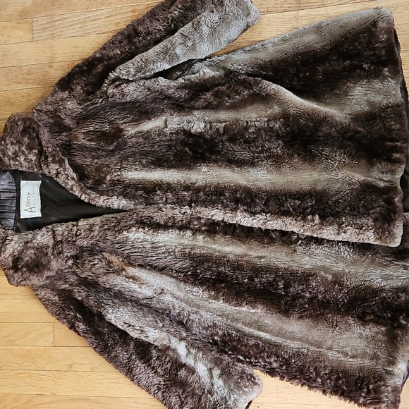 Vintage beaver fur coat M/L - Picture 8 of 11